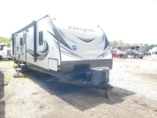 4YDT33527JK418106 - 2018 KEYSTONE PASSPORT GRAY photo 1