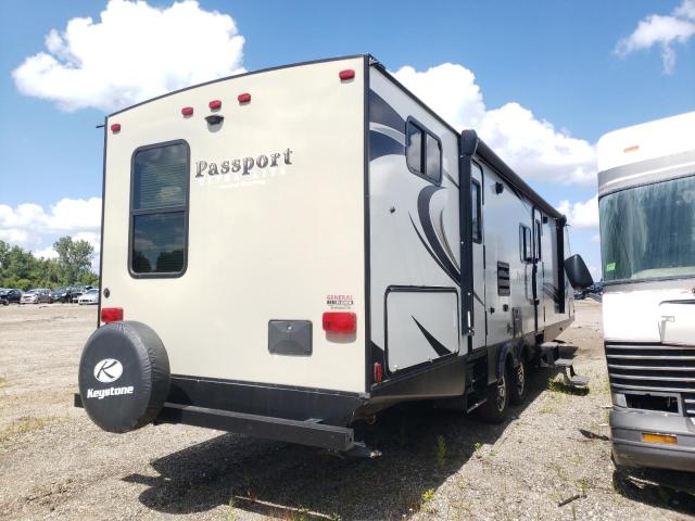 4YDT33527JK418106 - 2018 KEYSTONE PASSPORT GRAY photo 4