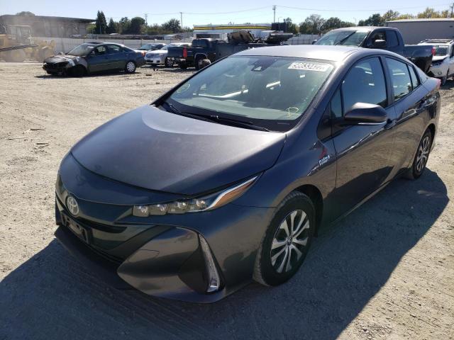 JTDKAMFP4M3173185 - 2021 TOYOTA PRIUS PRIM 灰色 照片 2