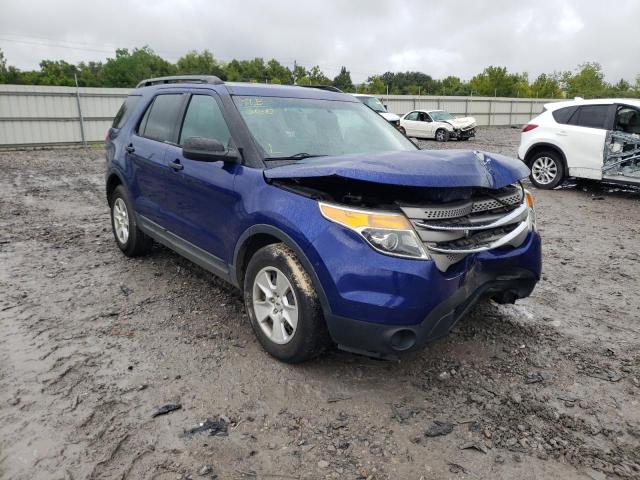 1FM5K7B81EGA41288 - 2014 FORD EXPLORER BLUE photo 1