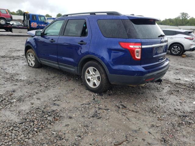 1FM5K7B81EGA41288 - 2014 FORD EXPLORER BLUE photo 3