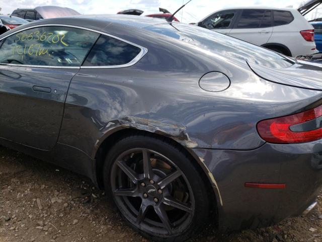 SCFBB03B87GC03790 - 2007 ASTON MARTIN V8 VANTAGE GRAY photo 9