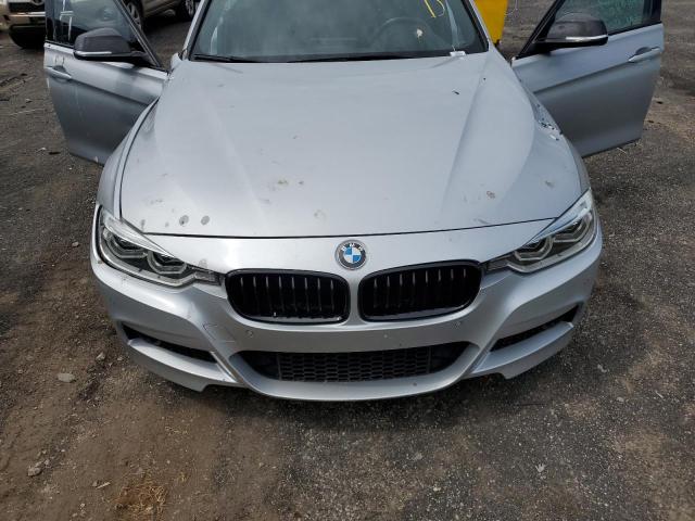 WBA8B7G55HNU37155 - 2017 BMW 340 XI SILVER photo 7