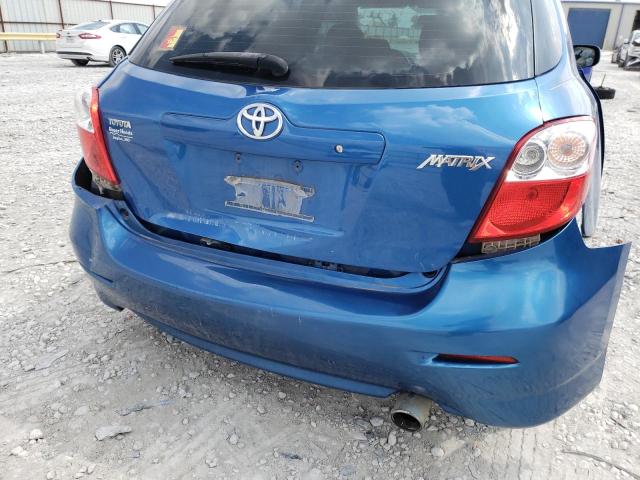 2T1KU40E09C172953 - 2009 TOYOTA COROLLA MATRIX  photo 9