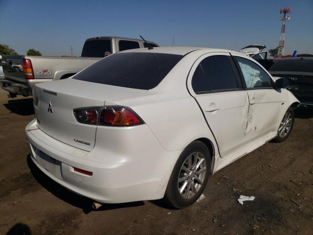 JA32U2FU1GU012369 - 2016 MITSUBISHI LANCER ES WHITE photo 4