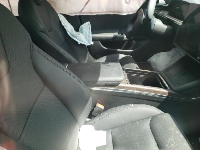 5YJSA1E53NF461136 - 2022 TESLA MODEL S Negro foto 5