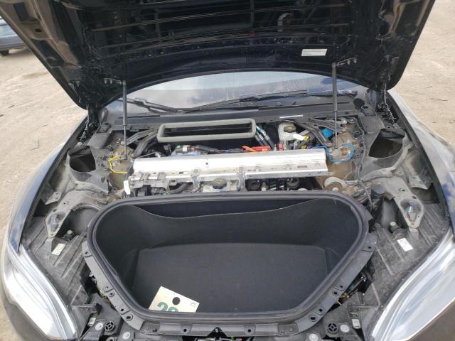 5YJSA1E53NF461136 - 2022 TESLA MODEL S Negro foto 7