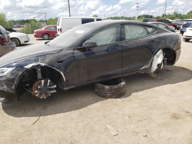 5YJSA1E53NF461136 - 2022 TESLA MODEL S Negro foto 9