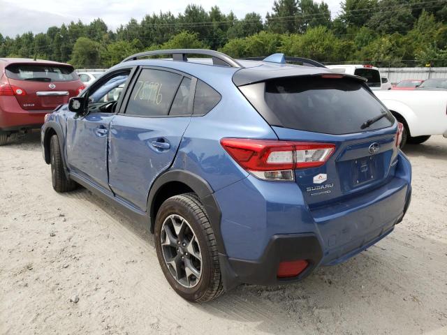 JF2GTACC0K8231603 - 2019 SUBARU CROSSTREK BLUE photo 3