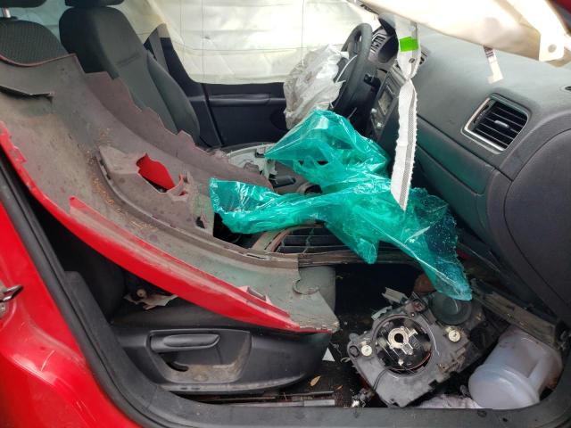 3VW2K7AJ6EM235166 - 2014 VOLKSWAGEN JETTA BASE 红色 照片 5