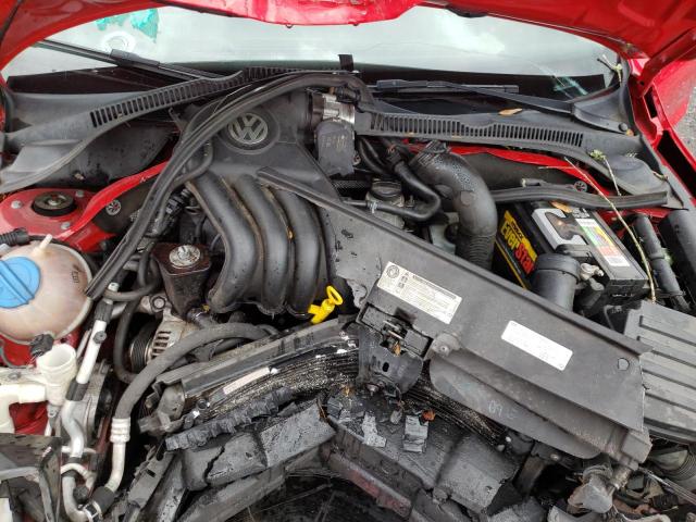 3VW2K7AJ6EM235166 - 2014 VOLKSWAGEN JETTA BASE 红色 照片 7