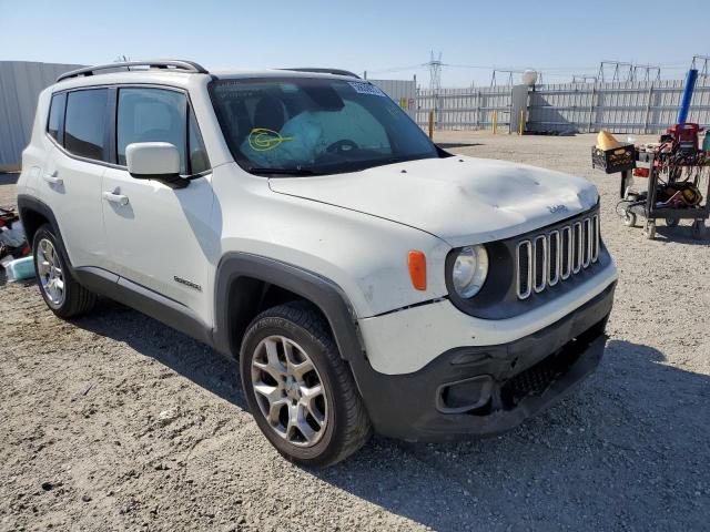 ZACCJBBTXFPB31873 - 2015 JEEP RENEGADE WHITE photo 1