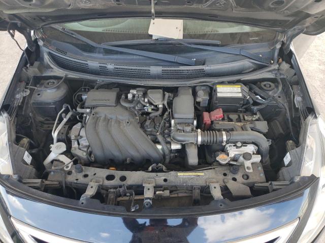 3N1CN7AP9KL826938 - 2019 NISSAN VERSA S BLACK photo 7