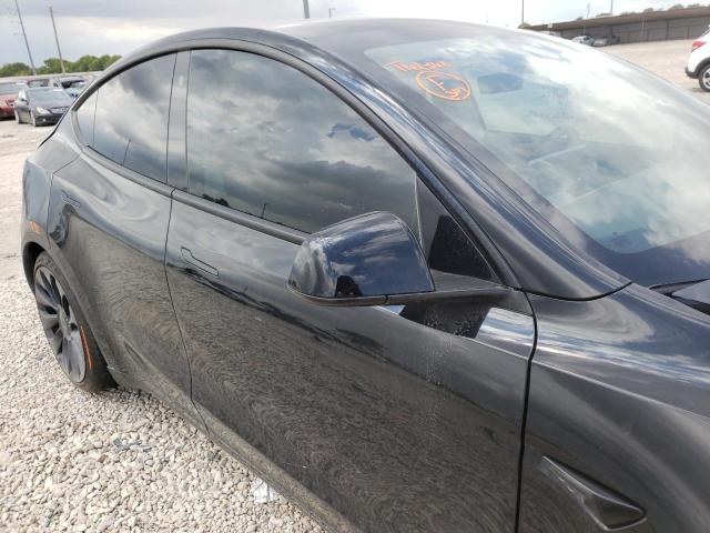 7SAYGDEF7NF391145 - 2022 TESLA MODEL Y أسود صورة 5
