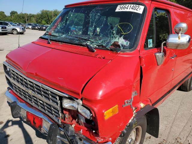 1GCEG25H6RF128295 - 1994 CHEVROLET G20 RED photo 9