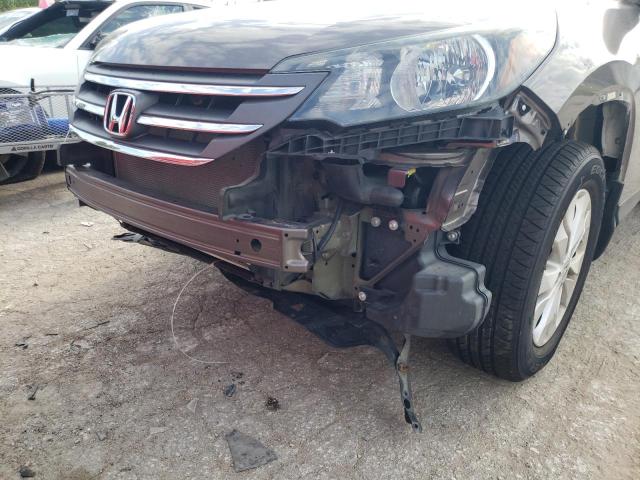 2HKRM4H78EH629603 - 2014 HONDA CR-V EXL CHARCOAL photo 9