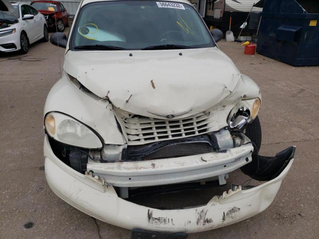 3C4FY58B55T590261 - 2005 CHRYSLER PT CRUISER WHITE photo 9