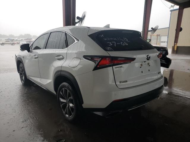 JTJSARBZ9M5025944 - 2021 LEXUS NX 300 BAS WHITE photo 3