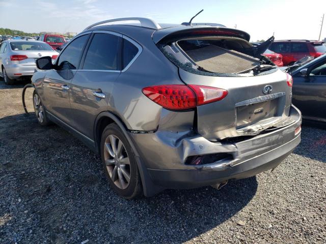 JN1BJ0HP2DM430296 - 2013 INFINITI EX37 BASE GRAY photo 3