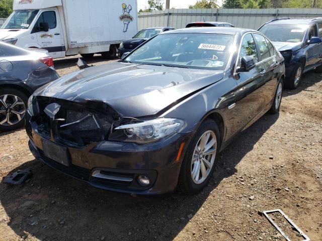 WBA5A7C53FD625915 - 2015 BMW 528 XI BLACK photo 2