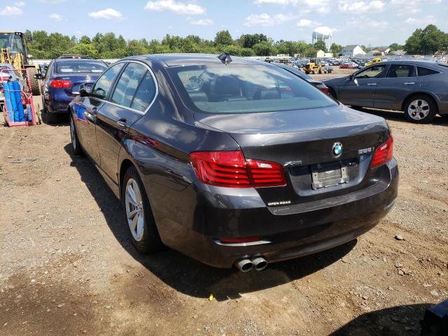 WBA5A7C53FD625915 - 2015 BMW 528 XI BLACK photo 3