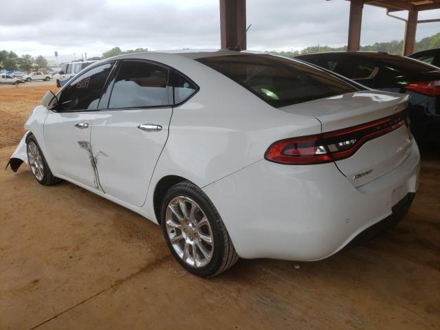 1C3CDFCA6DD119540 - 2013 DODGE DART LIMIT WHITE photo 3