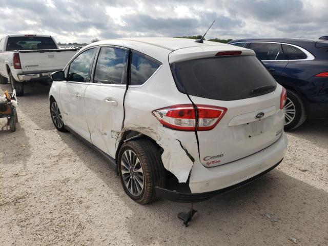 1FADP5DU7JL101906 - 2018 FORD C-MAX TITA WHITE photo 3