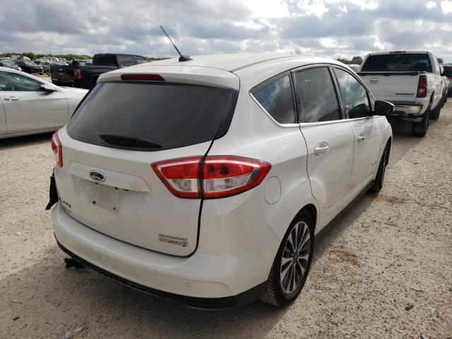 1FADP5DU7JL101906 - 2018 FORD C-MAX TITA WHITE photo 4