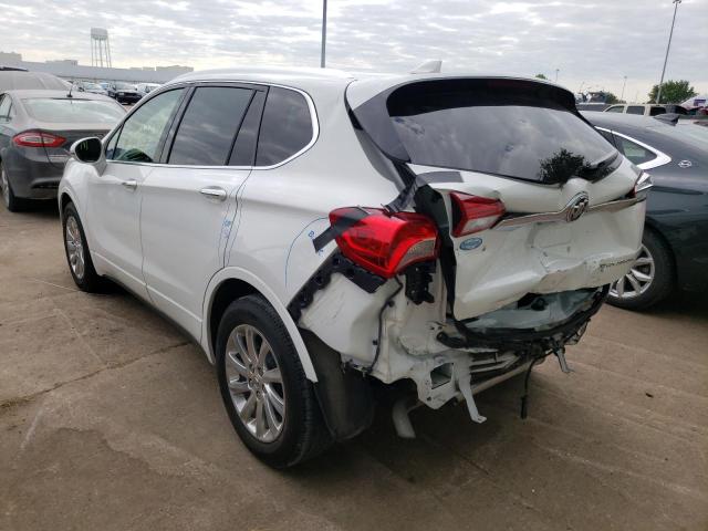 LRBFXCSA7KD004151 - 2019 BUICK ENVISION E WHITE photo 3