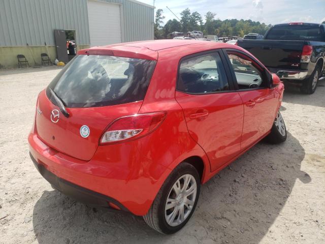 JM1DE1KY8E0180766 - 2014 MAZDA MAZDA2 SPO 红色 照片 4