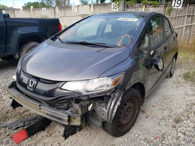 3HGGK5H56GM700426 - 2016 HONDA FIT LX GRAY photo 2