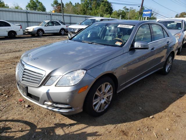 WDDHF8JB1CA521586 - 2012 MERCEDES-BENZ E 350 4MAT SILVER photo 2