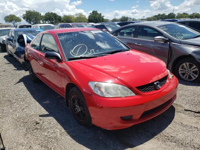 1HGEM22104L018130 - 2004 HONDA CIVIC DX VP  photo 1