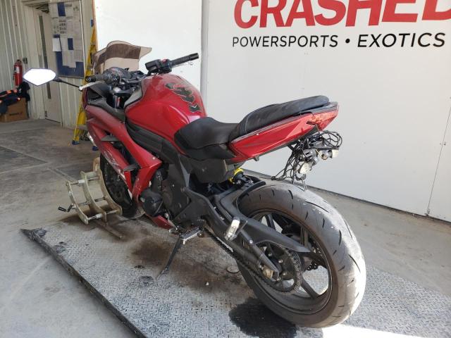 JKAEXEE10DDA11558 - 2013 KAWASAKI EX650 E RED photo 3