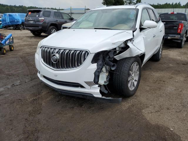 5GAKVBKDXGJ129830 - 2016 BUICK ENCLAVE WHITE photo 2