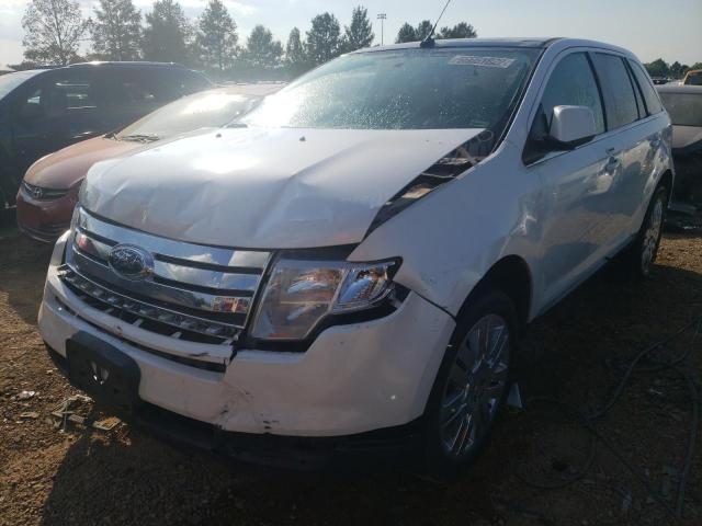 2FMDK4KC0ABA78073 - 2010 FORD EDGE LIMIT WHITE photo 2