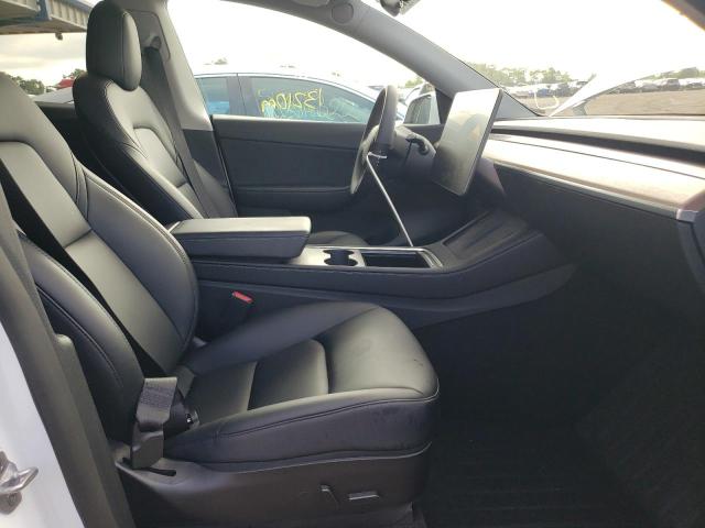 5YJYGDEF6MF261711 - 2021 TESLA MODEL Y Белый фото 5