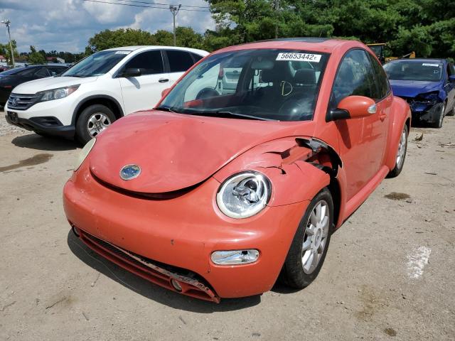 3VWCK31C64M418967 - 2004 VOLKSWAGEN NEW BEETLE 橙色 照片 2