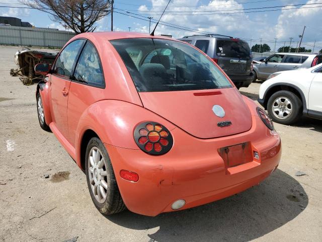 3VWCK31C64M418967 - 2004 VOLKSWAGEN NEW BEETLE 橙色 照片 3