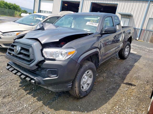 3TYRX5GN7NT050078 - 2022 TOYOTA TACOMA ACC GRAY photo 2