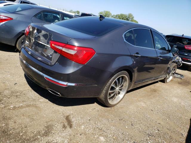 KNALN4D76E5121717 - 2014 KIA CADENZA PR GRAY photo 4