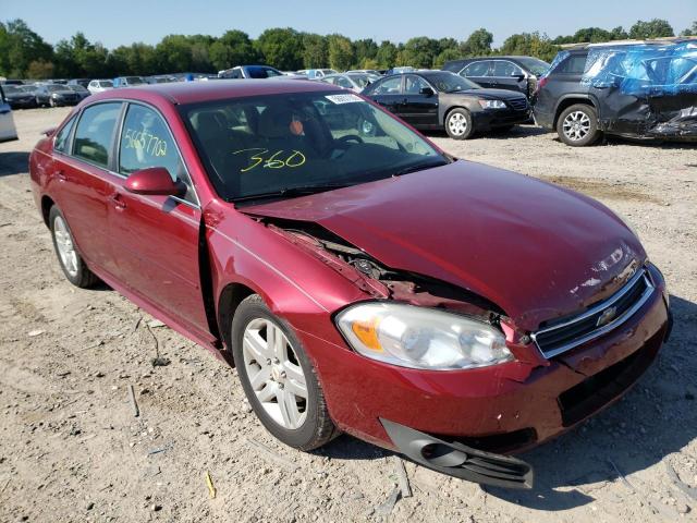 2G1WB5EK3B1198990 - 2011 CHEVROLET IMPALA LT RED photo 1