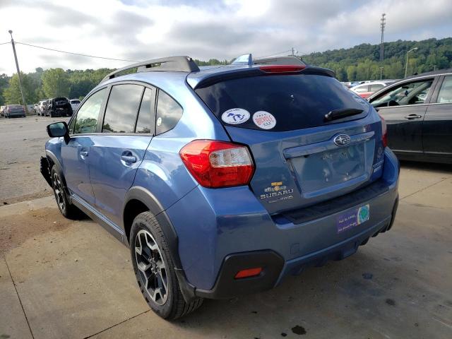 JF2GPAKC8HH259521 - 2017 SUBARU CROSSTREK BLUE photo 3