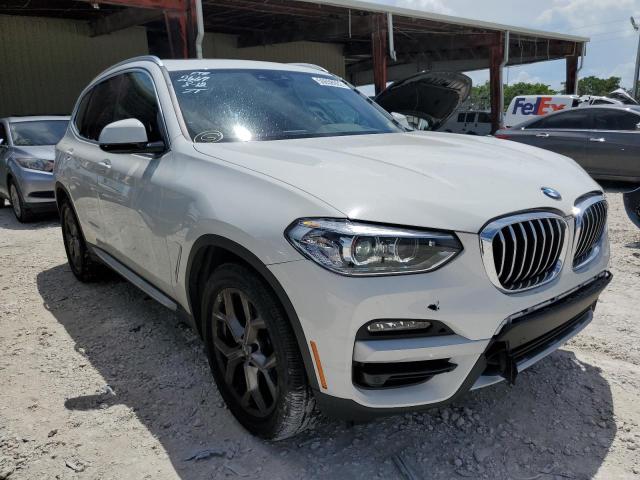 5UXTY3C07M9E32669 - 2021 BMW X3 SDRIVE3 WHITE photo 1