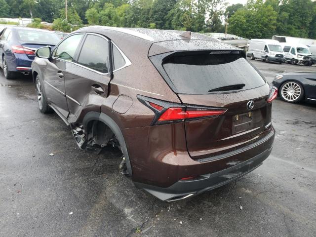 JTJBARBZXK2190917 - 2019 LEXUS NX 300 BAS BROWN photo 3