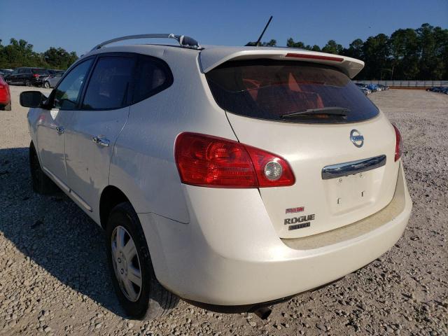 JN8AS5MT8EW624413 - 2014 NISSAN ROGUE SELE WHITE photo 3