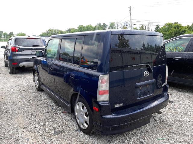 JTLKT324250178781 - 2005 TOYOTA SCION XB ლურჯი ფოტო 3