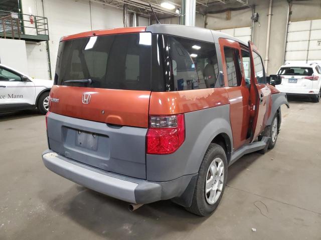 5J6YH18365L009043 - 2005 HONDA ELEMENT ORANGE photo 4