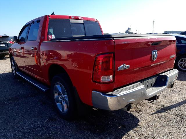 1C6RR7LTXES219272 - 2014 RAM 1500 SLT RED photo 3