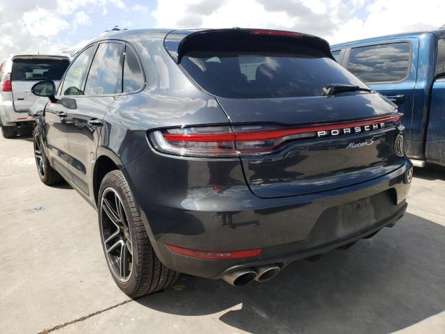 WP1AB2A5XKLB30839 - 2019 PORSCHE MACAN S GRAY photo 3